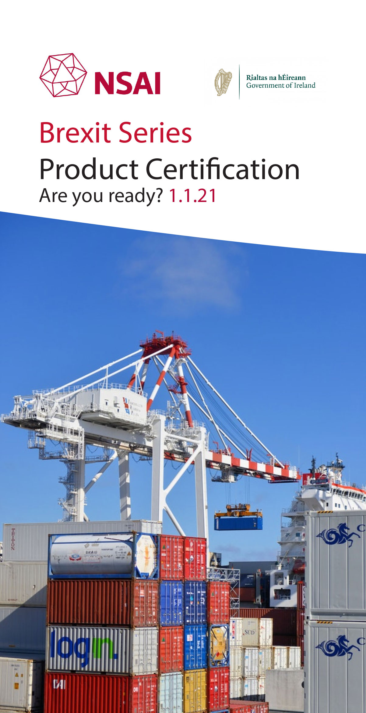 Brexit Series Product Certification Are you ready? 1.1.21